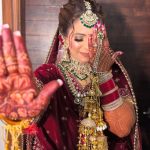 Home airbrush bridal makeup