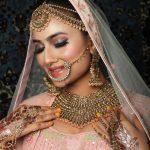 Home airbrush bridal makeup chaahat gautam studio